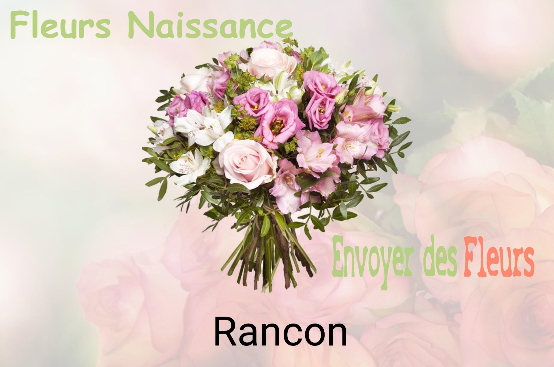 Bouquet de fleurs de naissance livré à Rancon